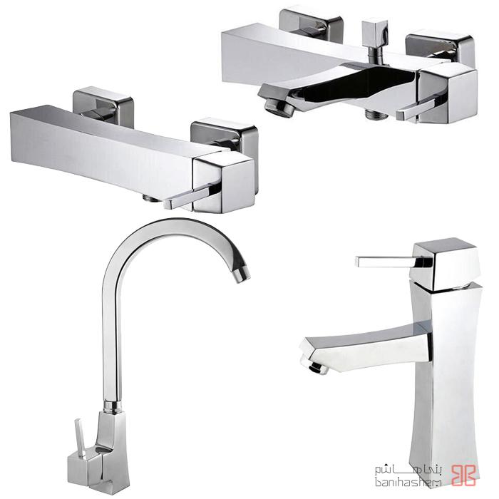 شیرآلات البرز روز مدل کاریزما سفید