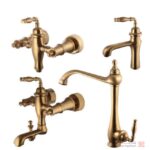 شیرآلات البرز روز مدل پرستیژ طلایی مات