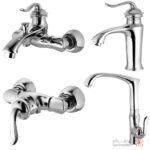 شیرآلات البرز روز مدل اسپیرال کروم