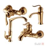 شیرآلات البرز روز مدل اسپیرال طلایی