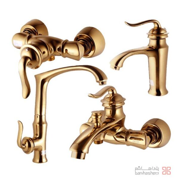 شیرآلات البرز روز مدل اسپیرال طلایی