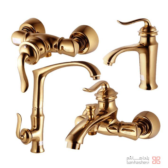 AlborzRoz_4_Spiral_G شیرآلات البرز روز مدل اسپیرال طلایی - Image 1