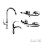 شیرآلات البرز روز مدل تورینو کروم