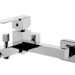 شیر حمام البرز روز مدل فلت کروم