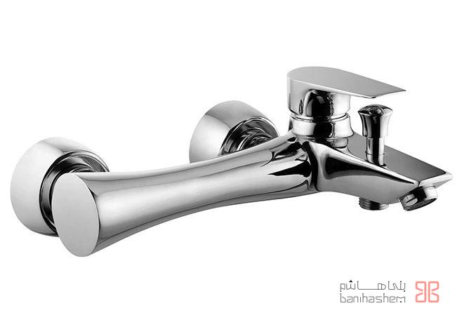 شیر حمام البرز روز مدل کارن کروم