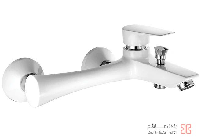 AlborzRoz_Beth_Karen_W شیر حمام البرز روز مدل کارن سفید - Image 1