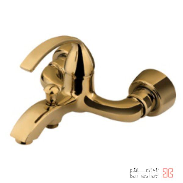 AlborzRoz_Beth_Kelvin_G شیر حمام البرز روز مدل کلوین طلایی - Image 1