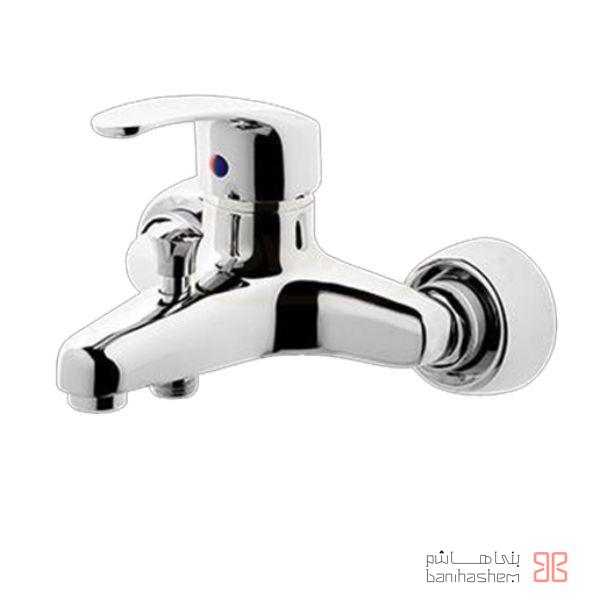 AlborzRoz_Beth_Sadaf_C شیر حمام البرز روز مدل صدف کروم - Image 1