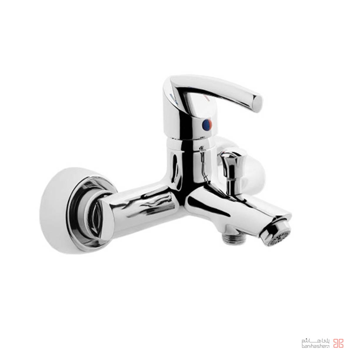 شیر حمام البرز روز مدل ستاره کروم