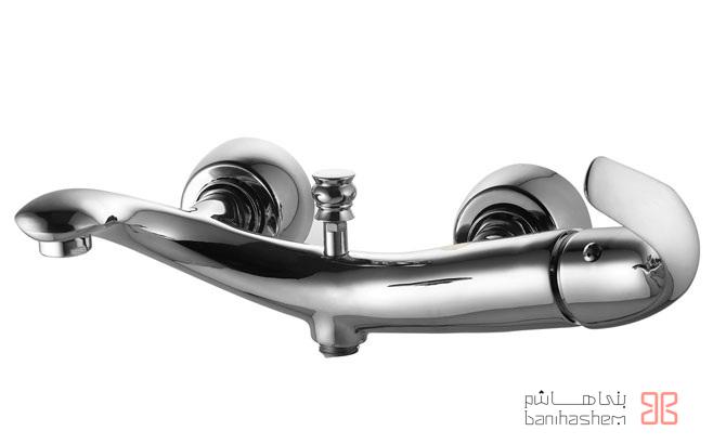 AlborzRoz_Beth_Torino_C شیر حمام البرز روز مدل تورینو کروم - Image 1