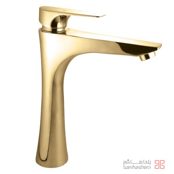 AlborzRoz_RoB_Karen_G شیر روشویی بلند البرز روز مدل کارن طلایی - Image 1