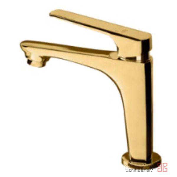 AlborzRoz_Ro_Alpain_G شیر روشویی البرز روز مدل آلپاین طلایی - Image 1