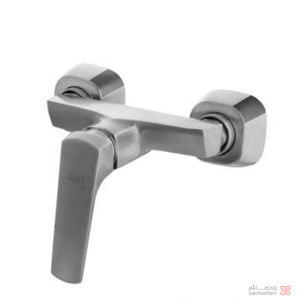 AlborzRoz_Toilet_Alpain_CM شیر توالت البرز روز مدل آلپاین کروم مات - Image 1