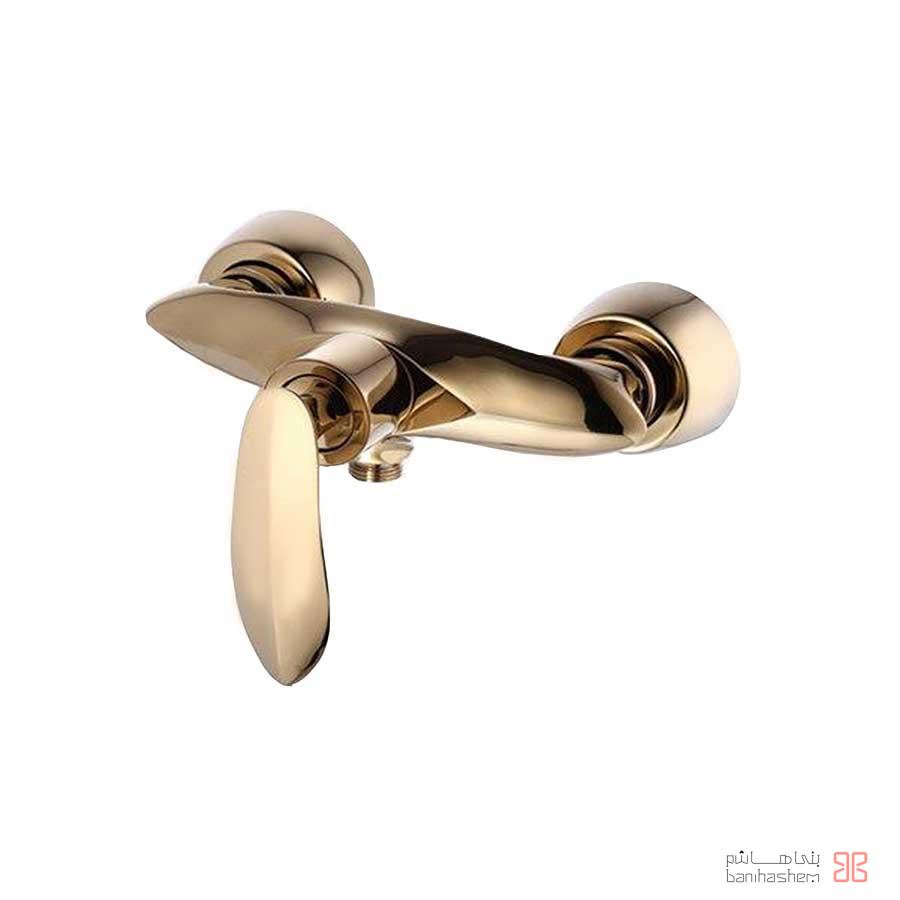 AlborzRoz_Toilet_Cloudy_GM شیر توالت البرز روز مدل کلودی طلایی مات - Image 1