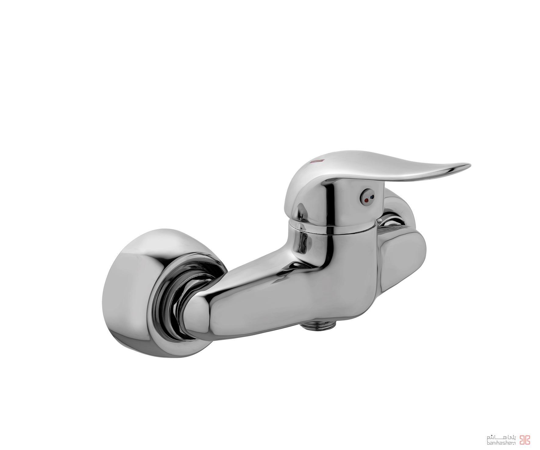 AlborzRoz_Toilet_Dak_C شیر توالت البرز روز مدل داک کروم - Image 1