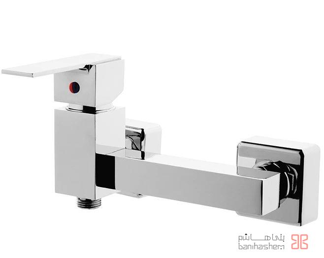 AlborzRoz_Toilet_Flat_C شیر توالت البرز روز مدل فلت کروم - Image 1