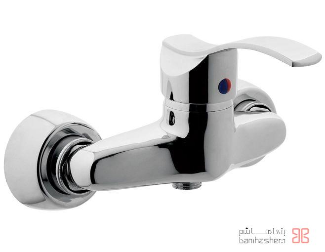 AlborzRoz_Toilet_Moj_C شیر توالت البرز روز مدل موج کروم - Image 1