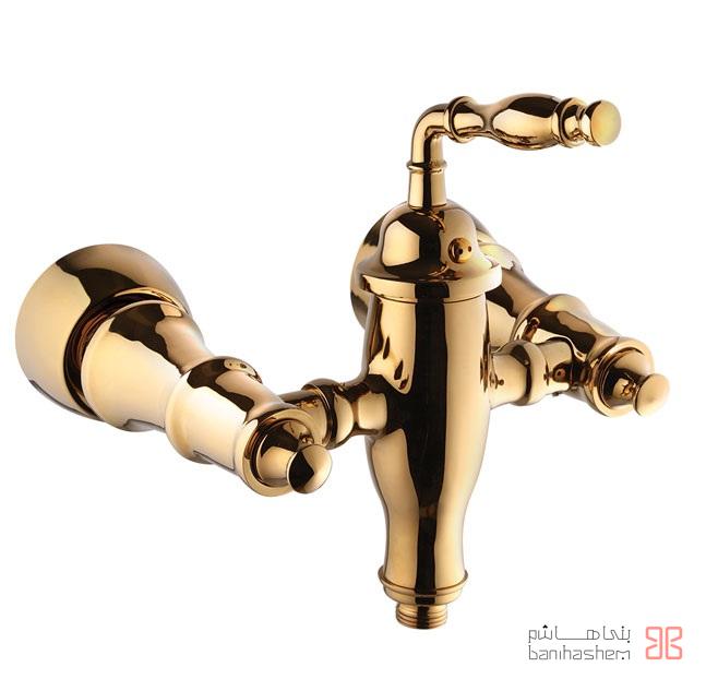 AlborzRoz_Toilet_Perestij_G شیر توالت البرز روز مدل پرستیژ طلایی - Image 1