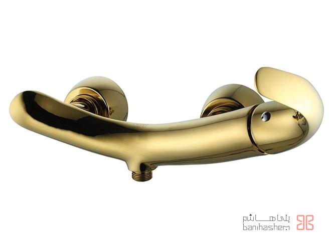 AlborzRoz_Toilet_Torino_G شیر توالت البرز روز مدل تورینو طلایی - تصویر 1