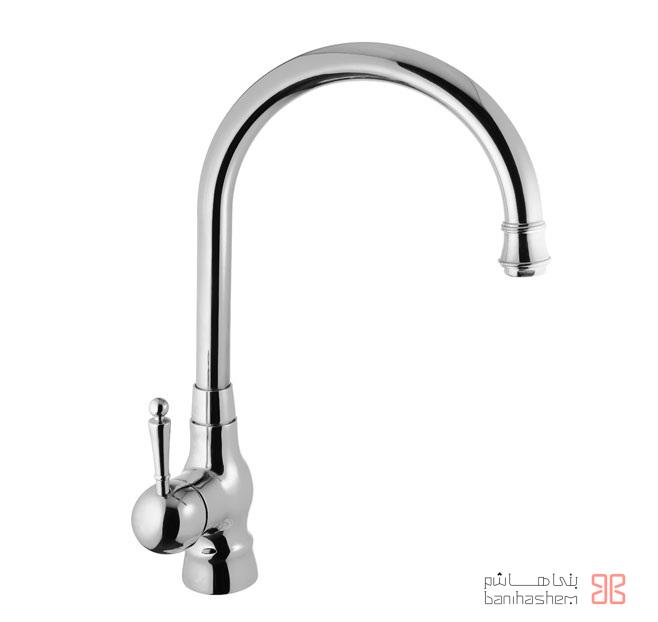 AlborzRoz_Zarf_Martin_C شیر ظرفشویی البرز روز مدل مارتین کروم - تصویر 1