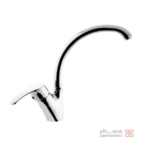 AlborzRoz_Zarf_Sadaf_C شیر ظرفشویی البرز روز مدل صدف کروم - Image 1