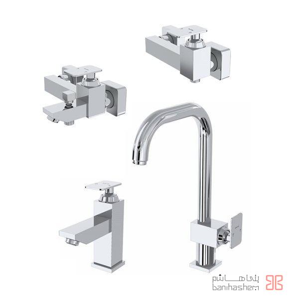 Kelar_4_Flat99_C شیرآلات کلار مدل فلت سری 99 کروم - Image 1