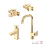 شیرآلات کلار مدل فلت سری 99 طلایی