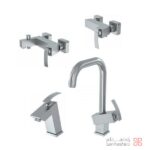 شیرآلات کلار مدل سوپر فلت کروم مات