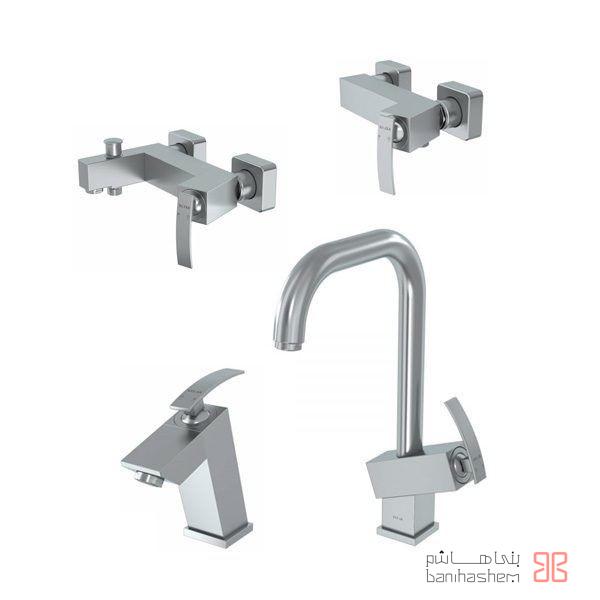 Kelar_4_SuperFlat_CM شیرآلات کلار مدل سوپر فلت کروم مات - Image 1