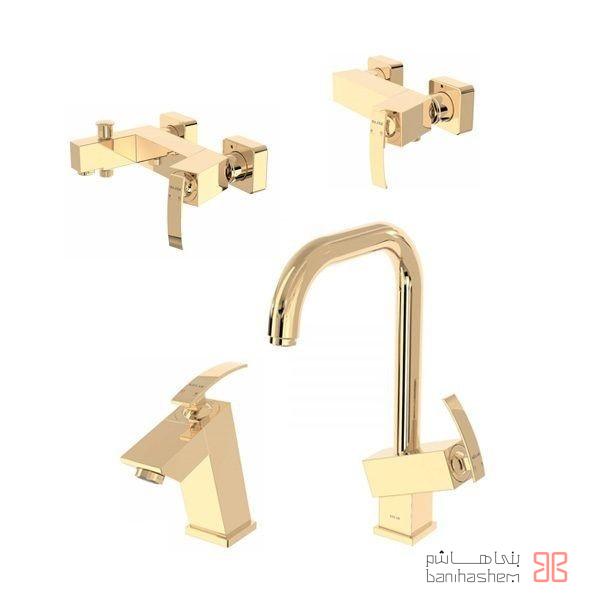 Kelar_4_SuperFlat_G شیرآلات کلار مدل سوپر فلت طلایی - Image 1