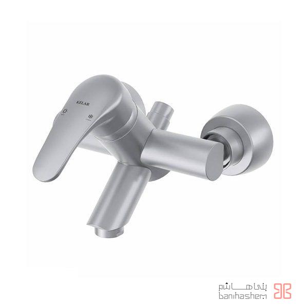 Kelar_Beth_Arya_CM شیر حمام کلار مدل آریا کروم مات - Image 1