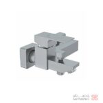 شیر حمام کلار مدل فلت کروم مات