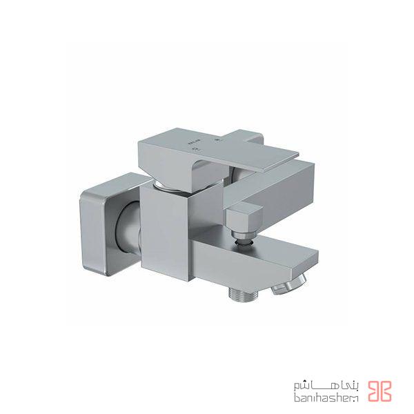 Kelar_Beth_Flat_CM شیر حمام کلار مدل فلت کروم مات - Image 1