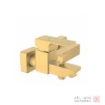 شیر حمام کلار مدل فلت طلایی مات