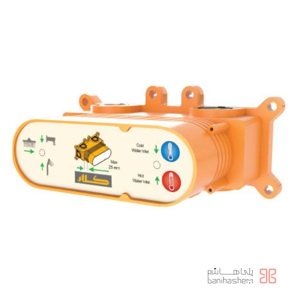 Kelar_Box_Beth_NewFelat شیرمخلوط کن دوش توکار کلار مدل نیو فلت - Image 1
