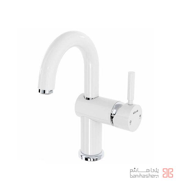 Kelar_RoAlam_Abshar_W شیر روشویی علم دار کلار مدل آبشار سفید - Image 1