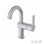 شیر روشویی علم دار کلار مدل نیو آریا کروم مات