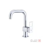 شیر روشویی علم دار کلار مدل رويال کروم