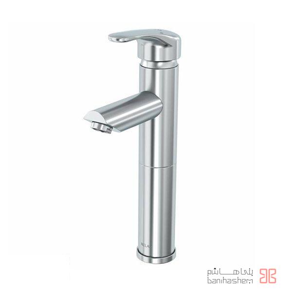 Kelar_RoB_Arya_CM شیر روشویی پایه بلند کلار مدل آریا کروم مات - Image 1