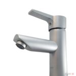 شیر روشویی پایه بلند کلار مدل نیو آریا کروم مات