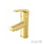 شیر روشویی کلار مدل آریا طلایی مات