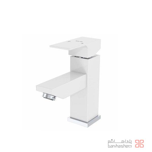 Kelar_Ro_Flat_W شیر روشویی کلار مدل فلت سفید - Image 1