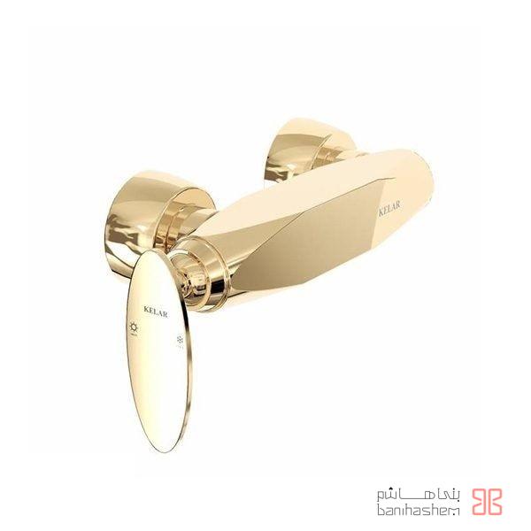 Kelar_Toilet_Berelian_G شیر توالت کلار مدل برلیان طلایی - Image 1
