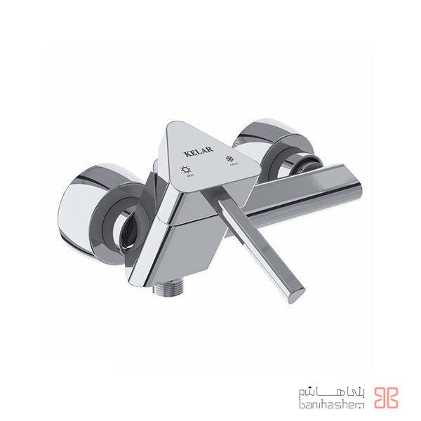 Kelar_Toilet_Bermoda_C شیر توالت کلار مدل برمودا کروم - Image 1
