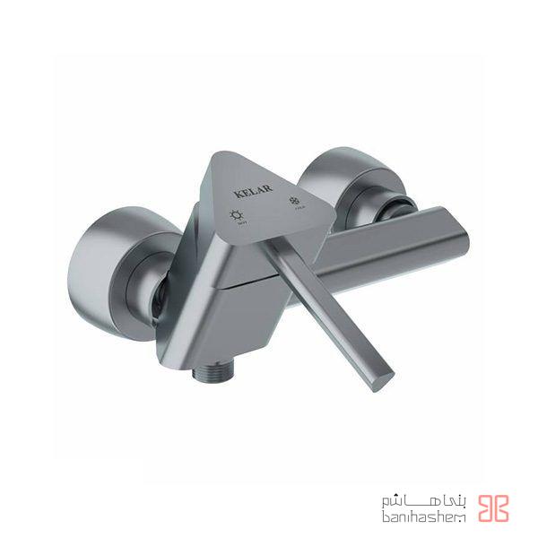 Kelar_Toilet_Bermoda_CM شیر توالت کلار مدل برمودا کروم مات - Image 1