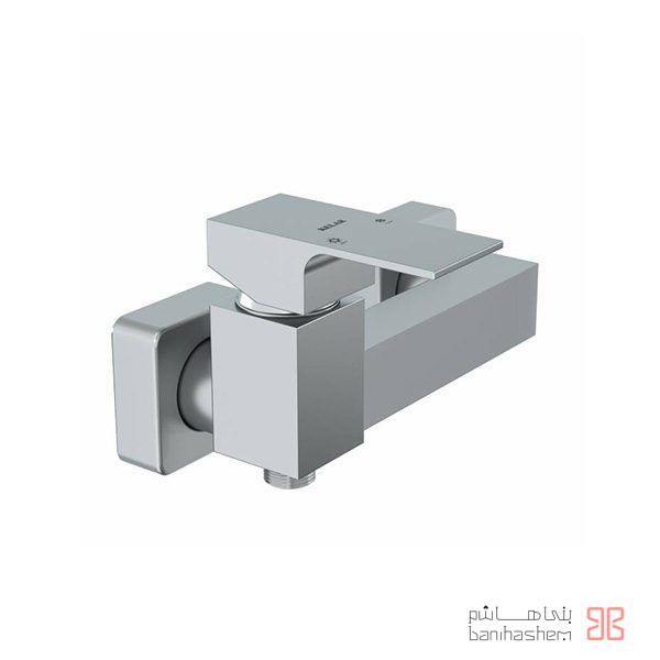 Kelar_Toilet_Flat_CM شیر توالت کلار مدل فلت کروم مات - Image 1