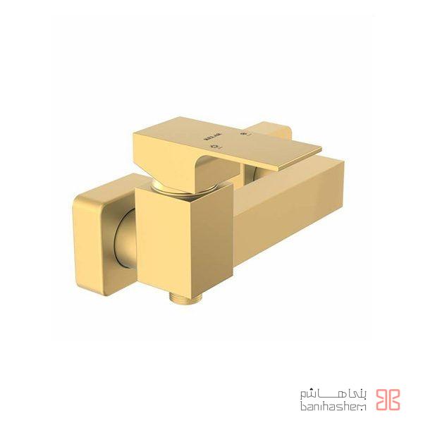 Kelar_Toilet_Flat_GM شیر توالت کلار مدل فلت طلایی مات - Image 1