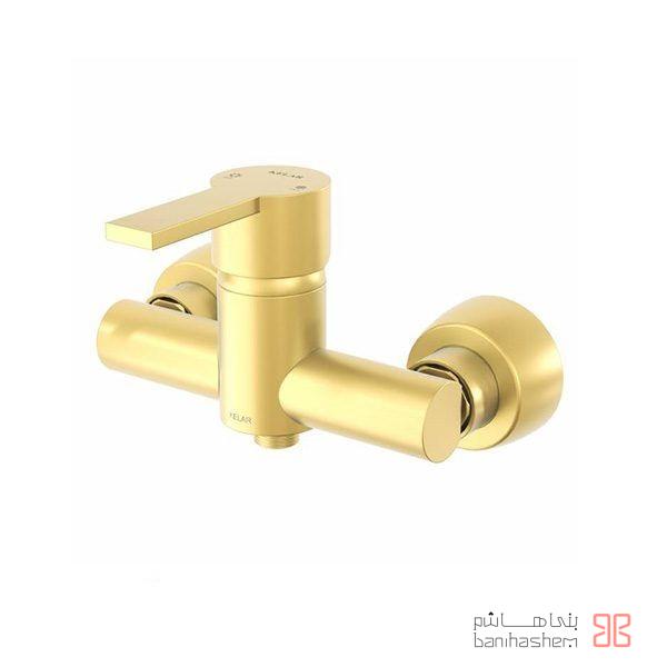 Kelar_Toilet_NewArya_GM شیر توالت کلار مدل نیو آریا طلایی مات - Image 1