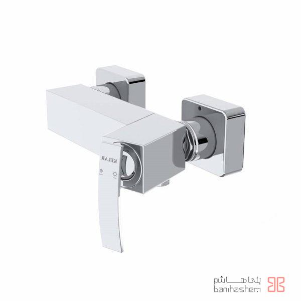 Kelar_Toilet_SuperFlat_C شیر توالت کلار مدل سوپر فلت کروم - Image 1