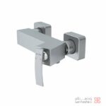 شیر توالت کلار مدل سوپر فلت کروم مات